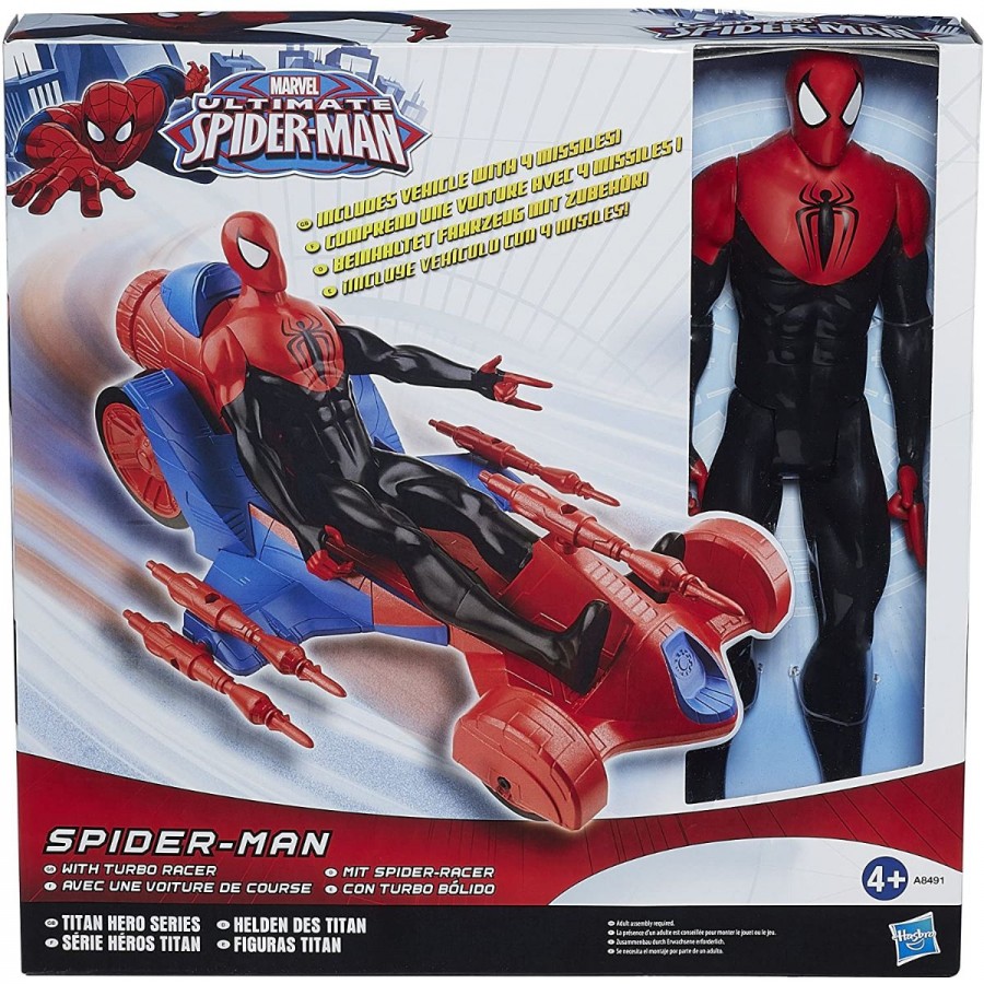 Spider-Man Turbo Racer & Figure
