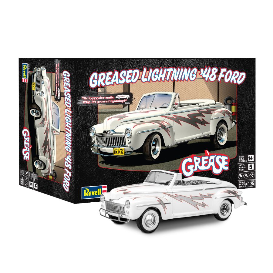 Revell Model Kit 1:24 Greased Lightning 48 Ford Convertible