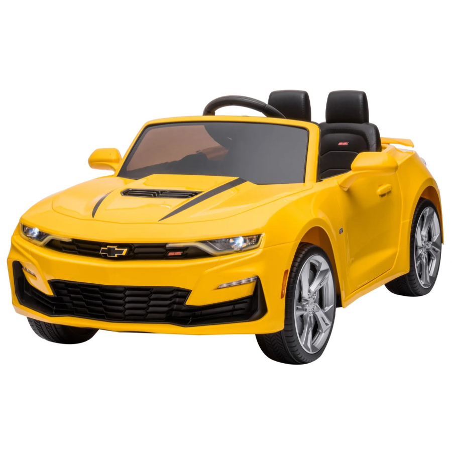 Chevrolet Camaro 2SS Yellow 12 Volt Electric Ride On For Kids