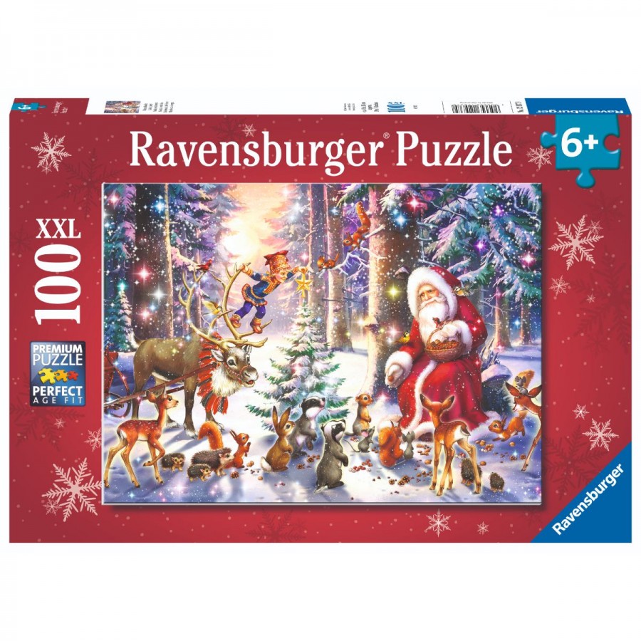 Ravensburger Puzzle 100 Piece Christmas In The Forest