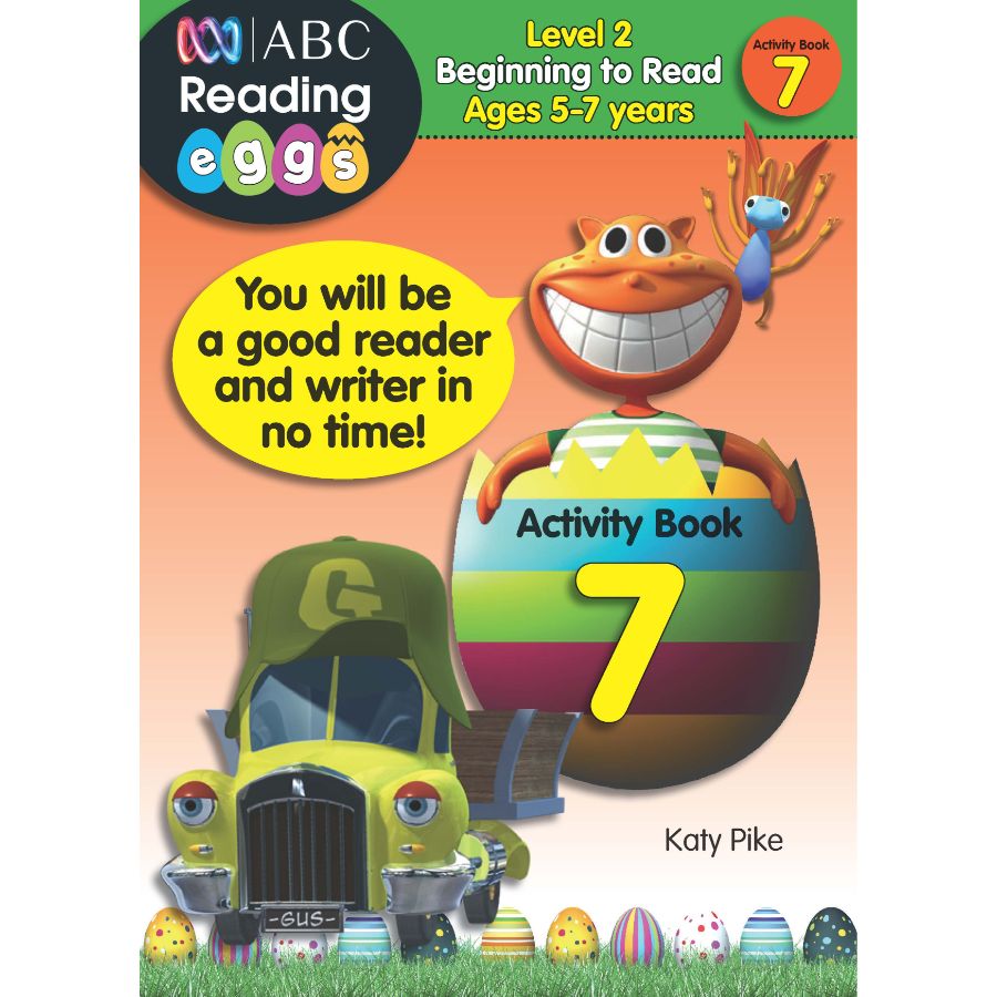 ABC Reading Eggs Level 2 Beginning To Read Activity Book 7 Ages 5–7