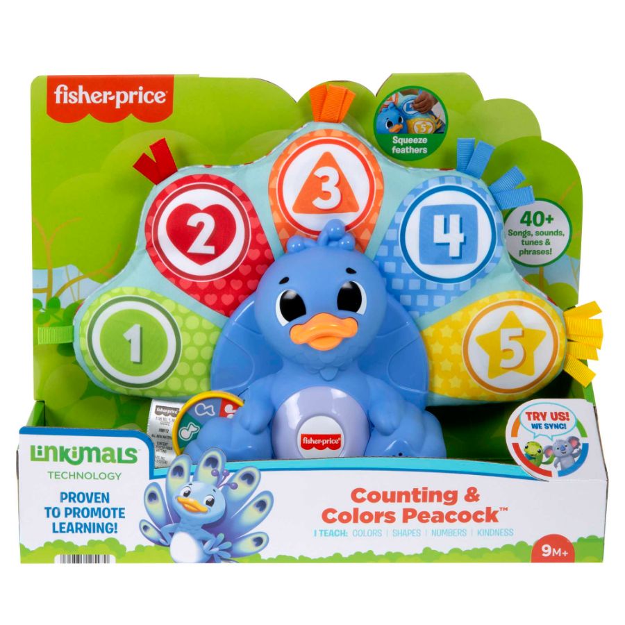 Fisher Price Linkimals Counting & Colors Peacock