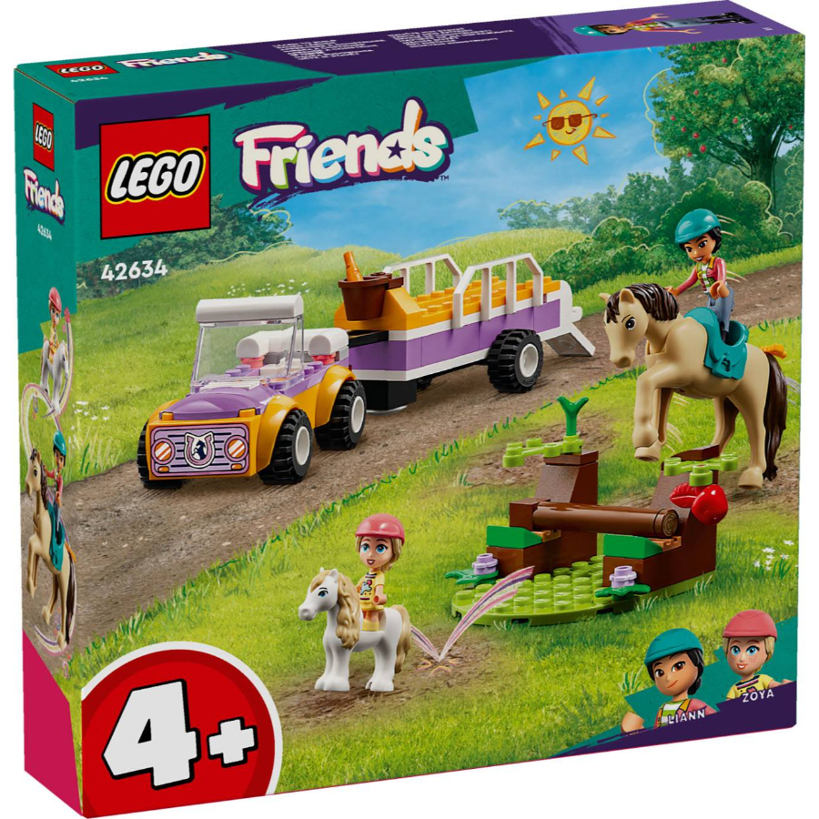 LEGO Friends Horse & Pony Trailer Age 4+ Set