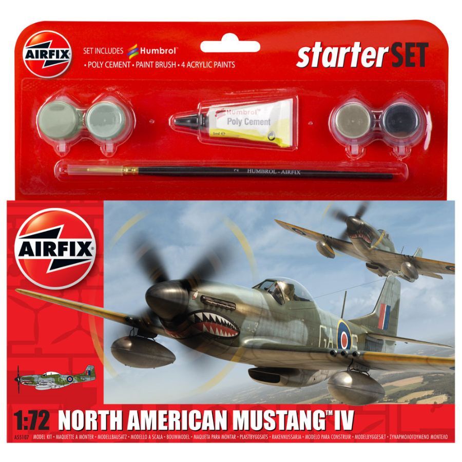 Airfix Starter Kit 1:72 P-51D Mustang