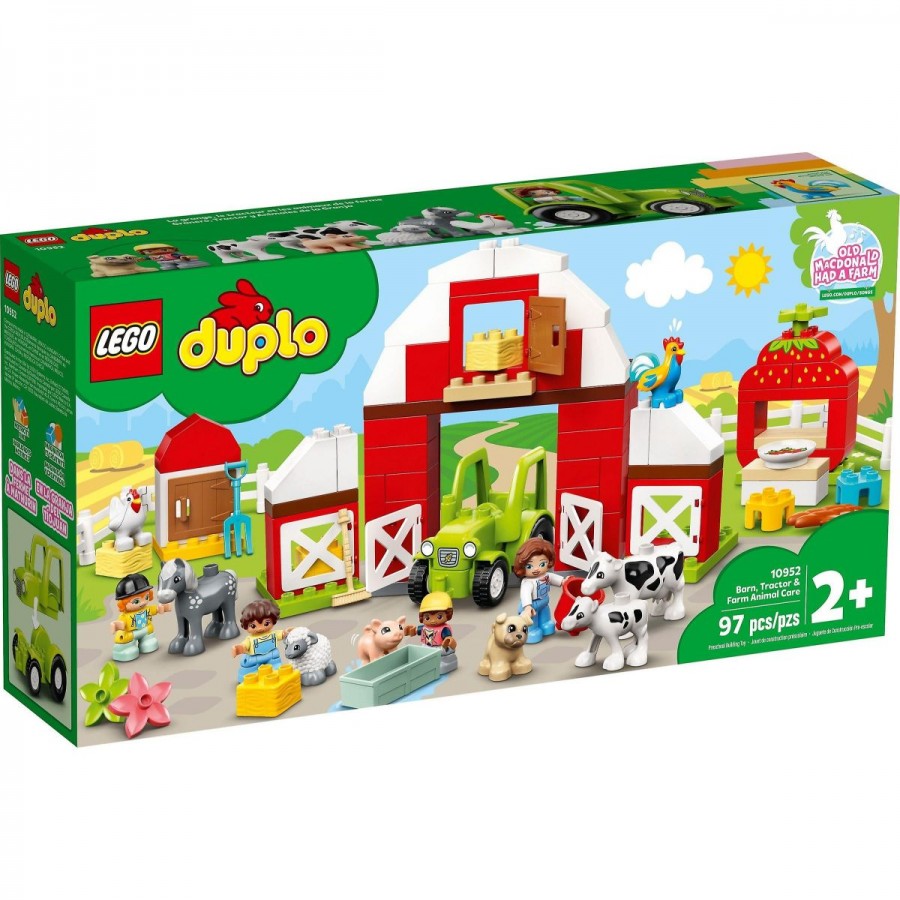 LEGO DUPLO Barn, Tractor & Farm Animal Care