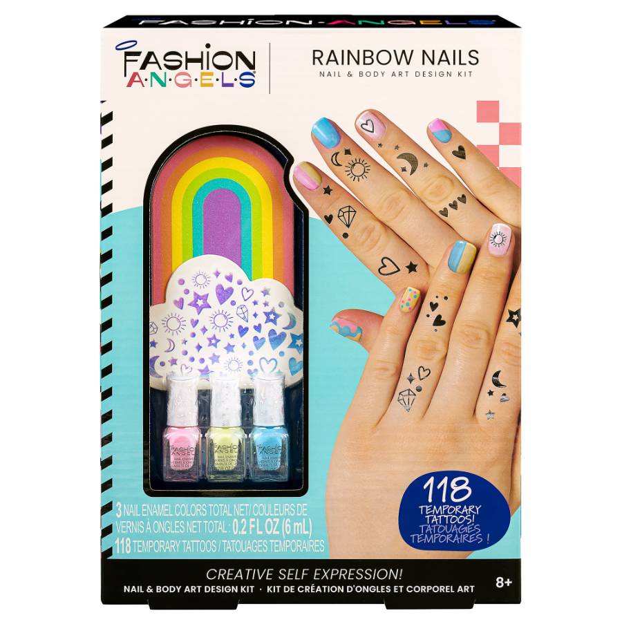 Fashion Angels Rainbow Nail & Body Art Kit