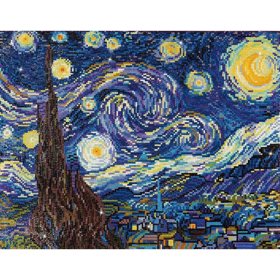 Diamond Dotz Starry Night Van Gogh 50.8cm x 40.6cm