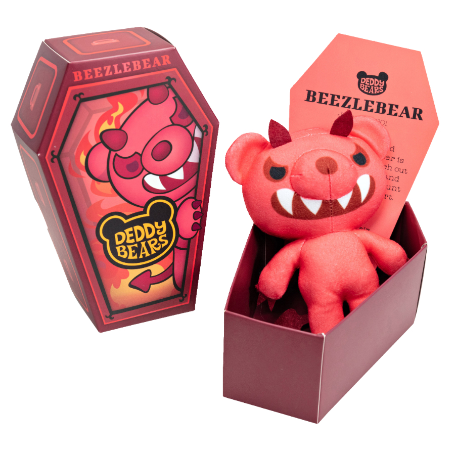 Deddy Bear In Coffin Beezlebear