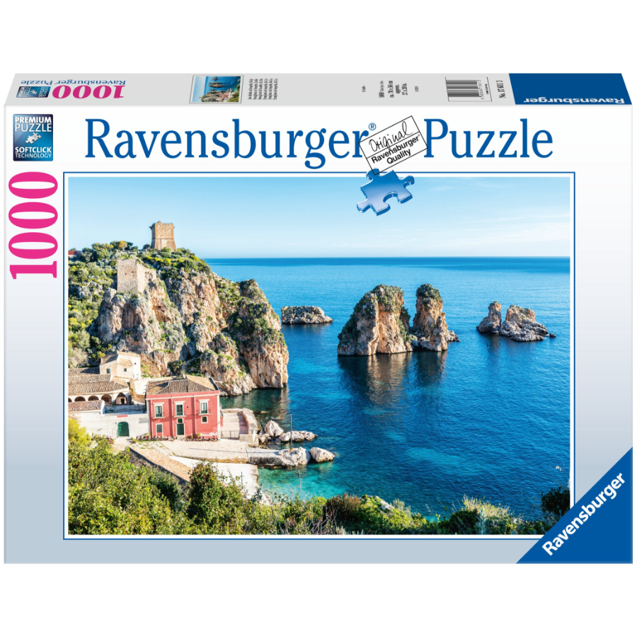 Ravensburger Puzzle 1000 Piece Faraglioni Di Scopello Sicily