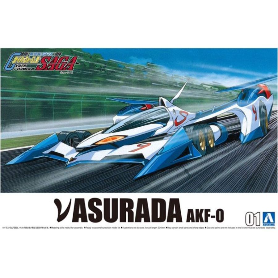 Cyber Formula Model Kit 1:24 vAsurada AKF-0