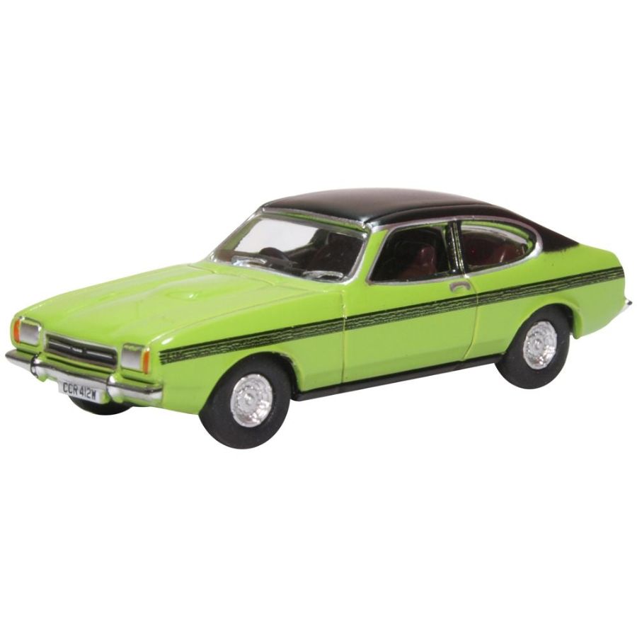 Oxford Diecast 1:76 Ford Capri MkII Lime Green