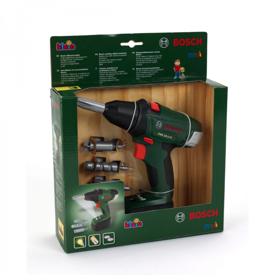 Bosch Kids Cordless Drill With Lights & Sounds