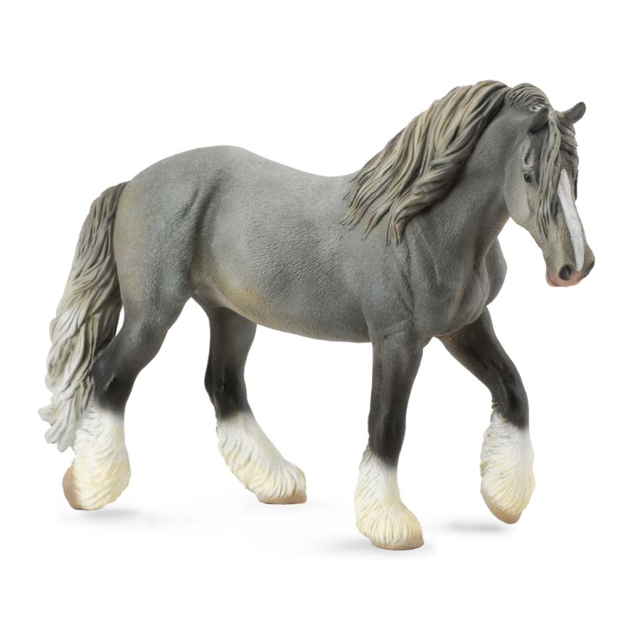Collecta Extra Large Shire Horse Mare Grey