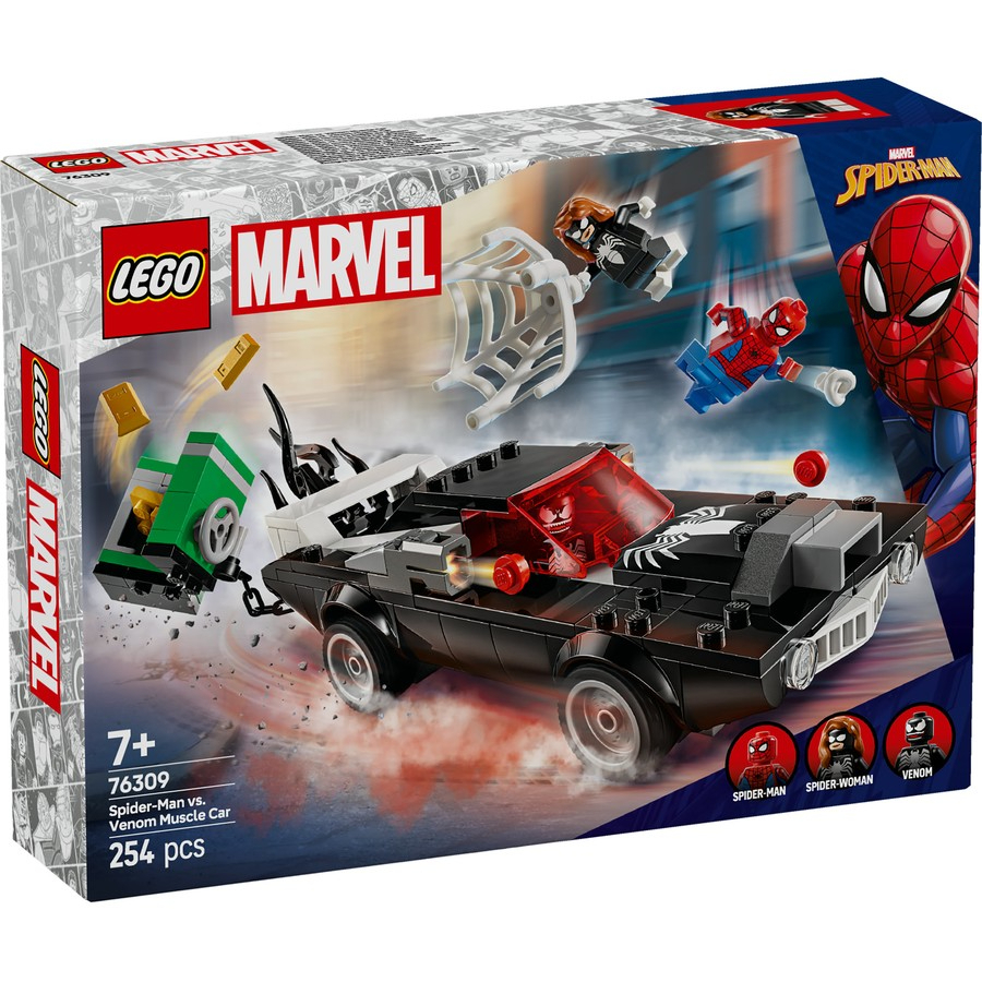 LEGO Super Heroes Marvel Spider-Man Versus Venom Muscle Car