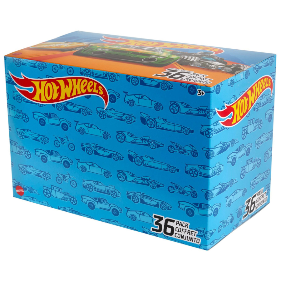 Hot Wheels Diecast Vehicle 36 Pack Assorted