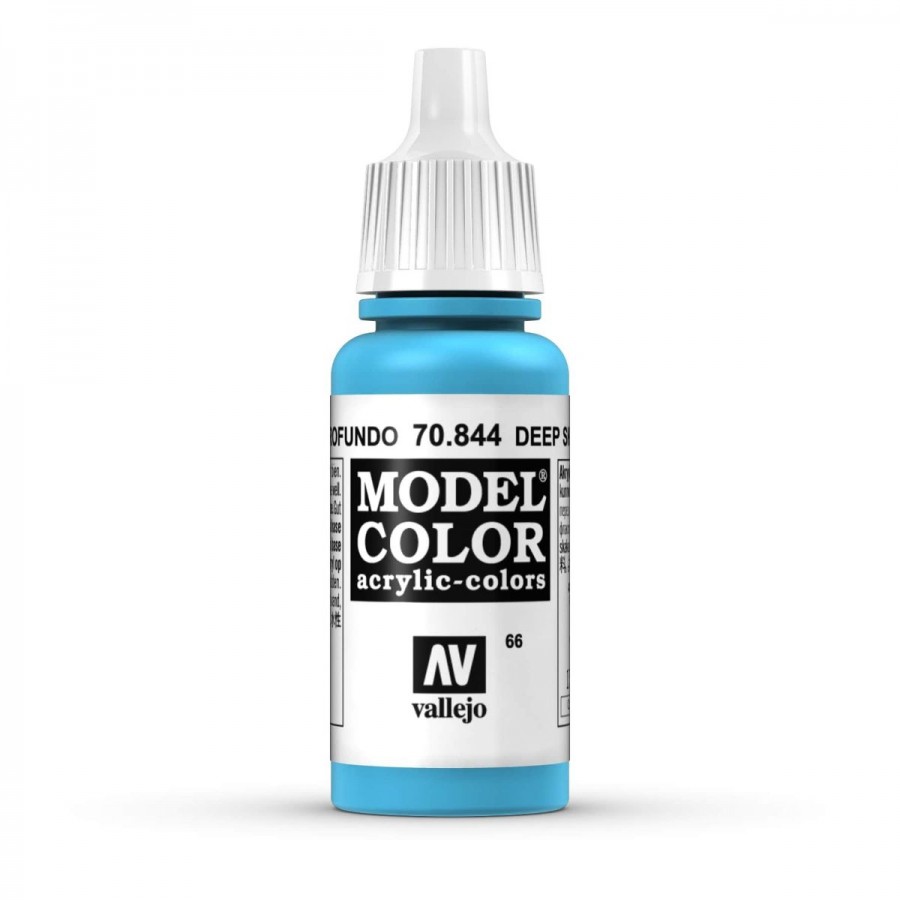 Vallejo Acrylic Paint Model Colour Deep Sky Blue 17ml