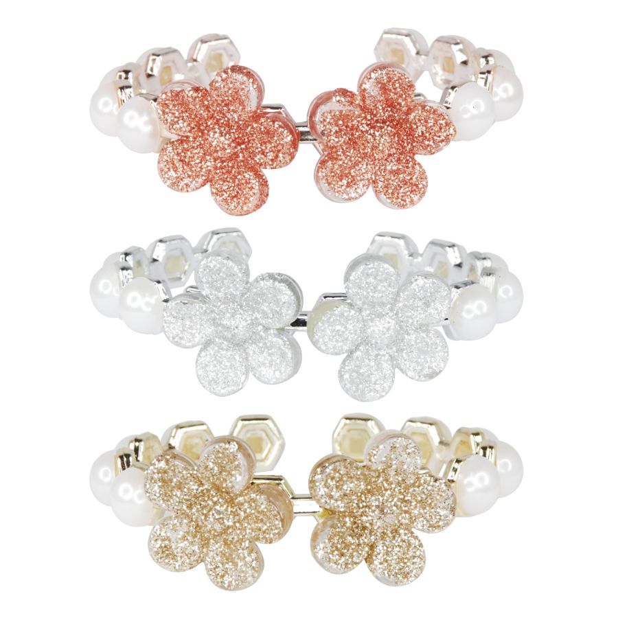 Special Occasion Pearl & Flower Cuff Assorted