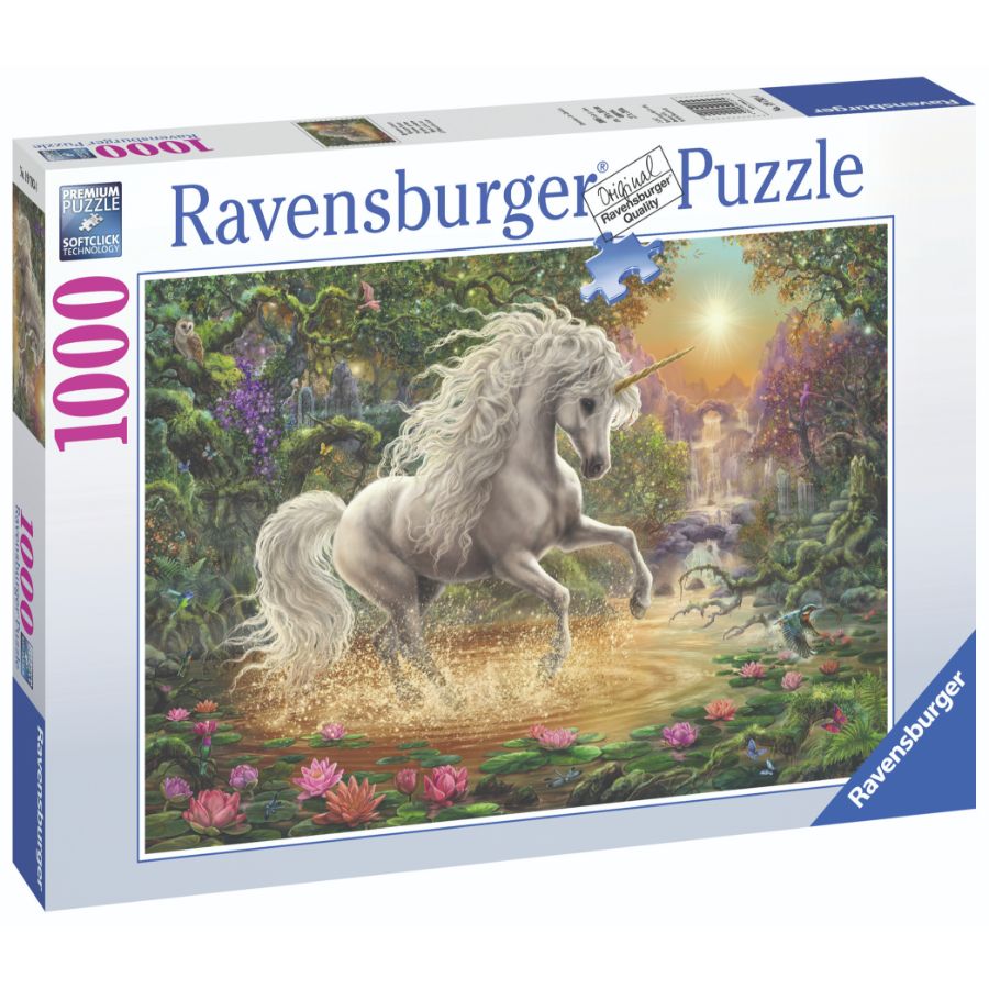 Ravensburger Puzzle 1000 Piece Mystical Unicorn