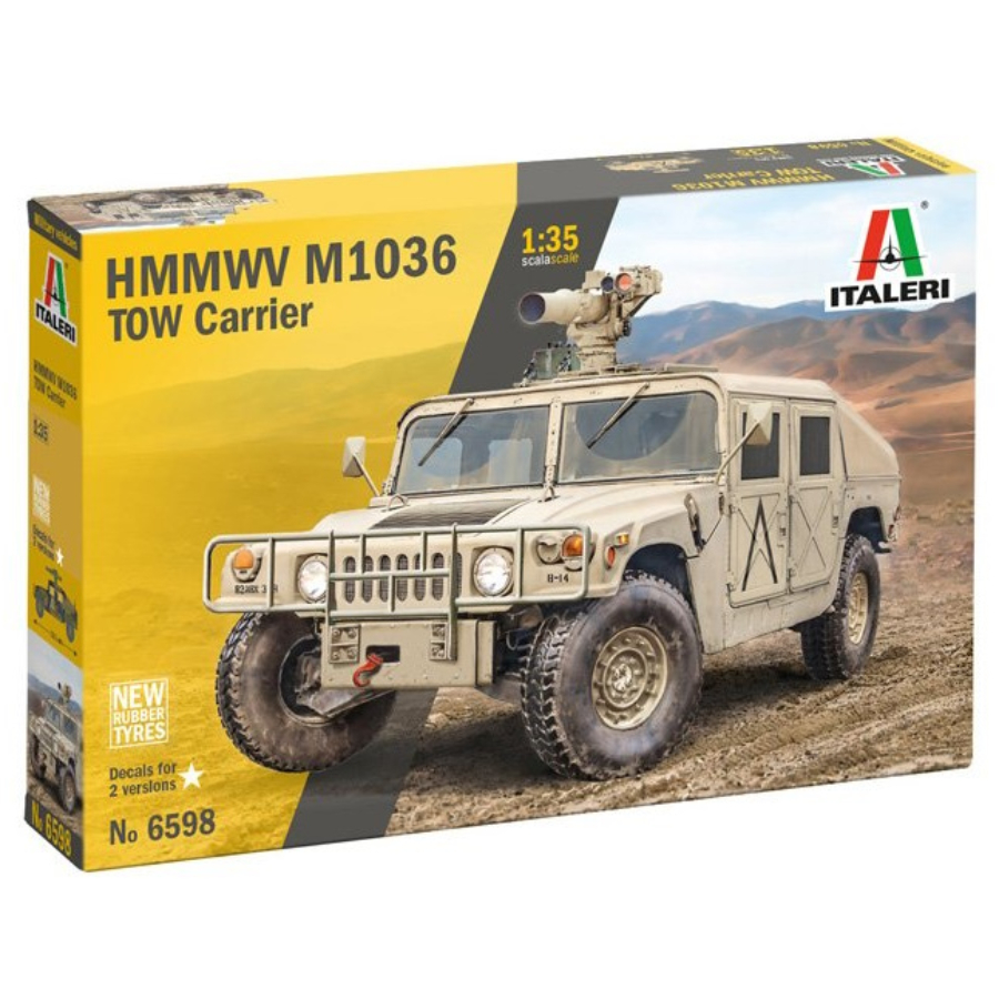 Italeri Model Kit 1:35 HMMWV M966 TOW Carrier