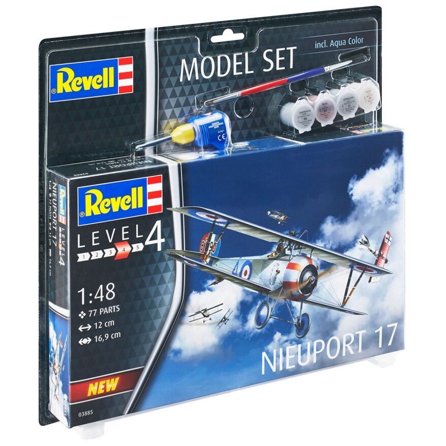 Revell Model Kit Gift Set 1:48 Nieuport 17