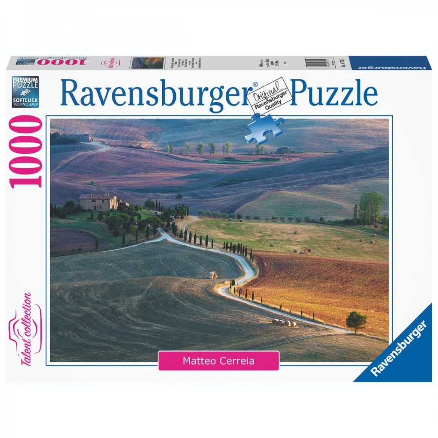 Ravensburger Puzzle 1000 Piece Tuscan Farmhouse Pienza Italy