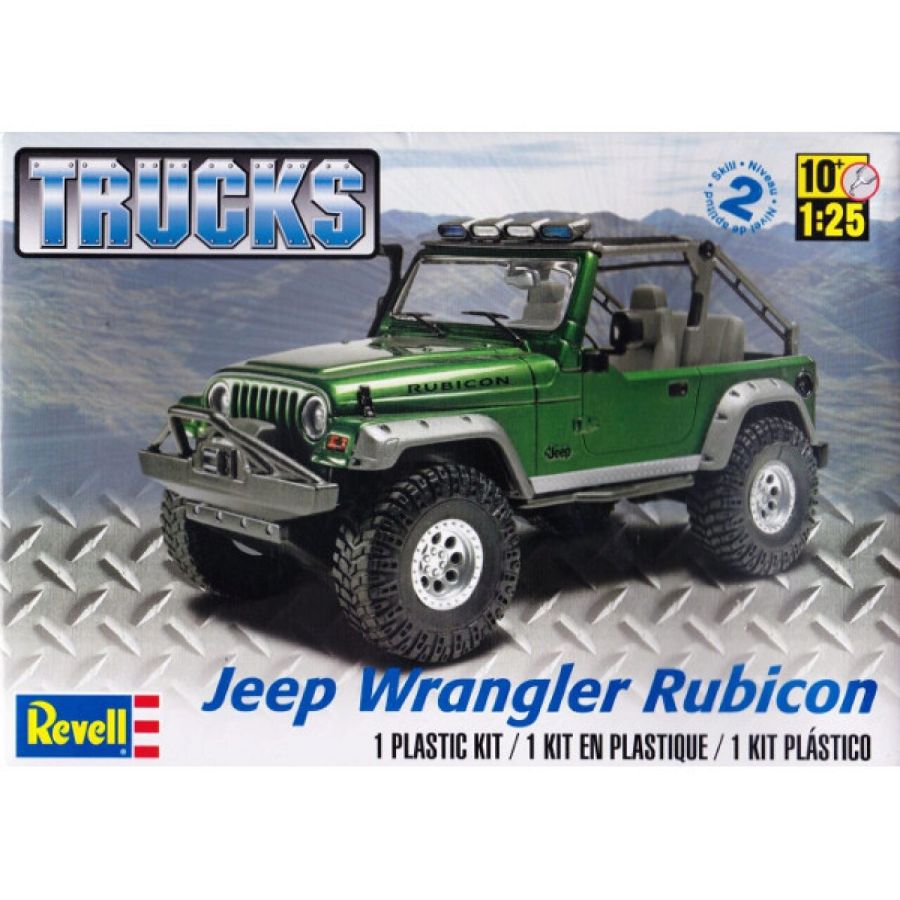 Revell Model Kit 1:24 Jeep Wrangler Rubicon