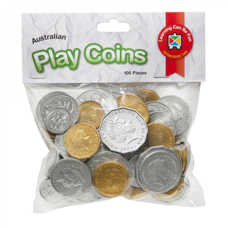 Plastic Coins In Bag