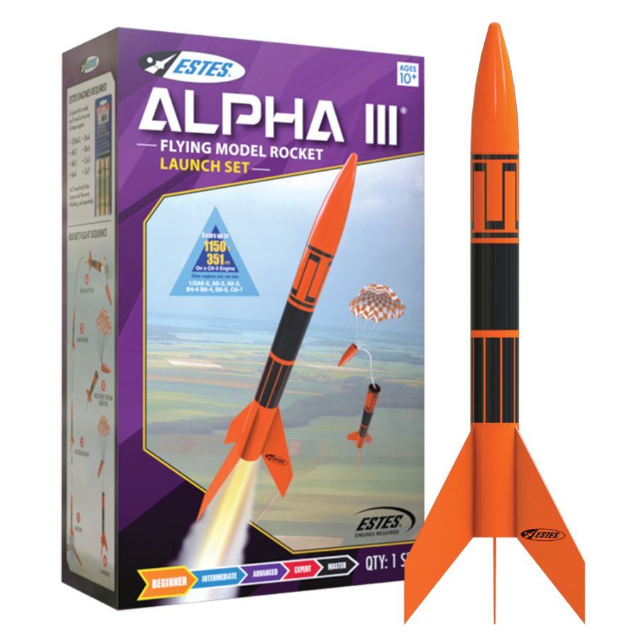 Estes Rockets Alpha III Launch Set