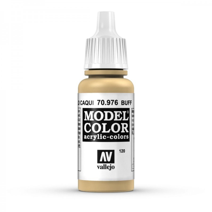 Vallejo Acrylic Paint Model Colour Buff 17-18ml