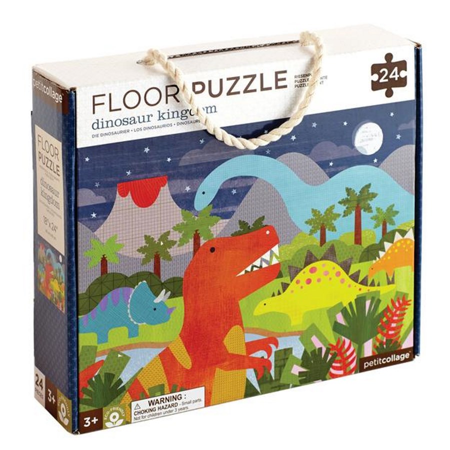 Petitcollage Dinosaur Kingdom Floor Puzzle