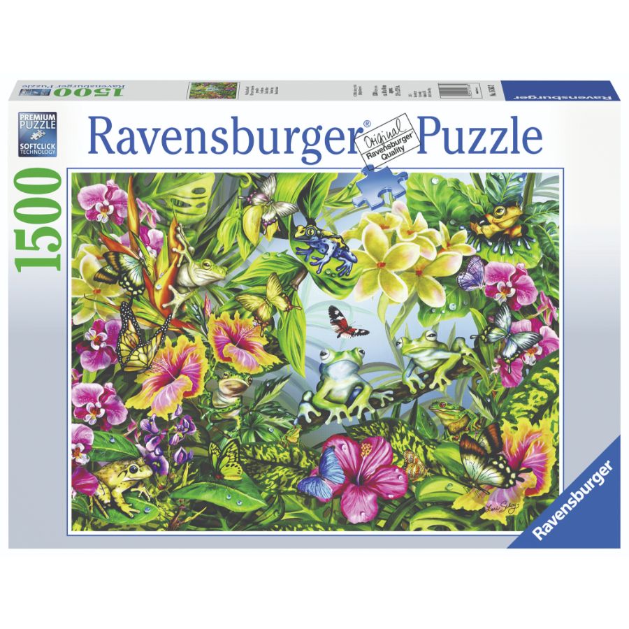Ravensburger Puzzle 1500 Piece Find The Frogs