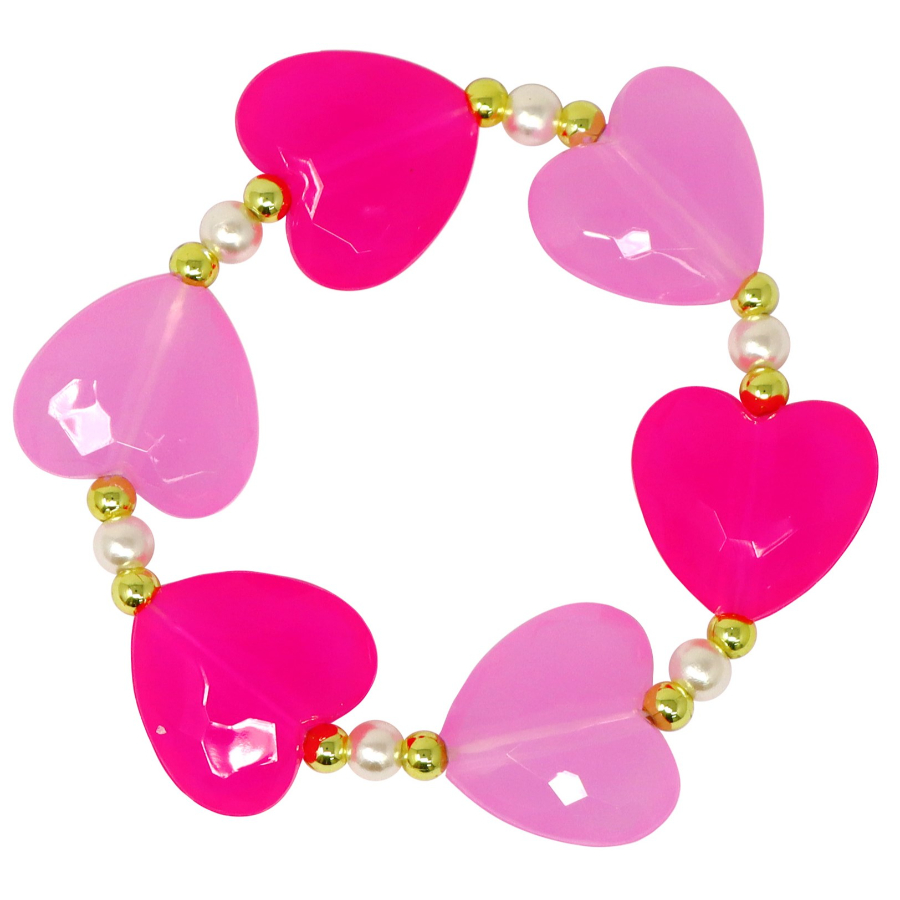 Ballet Heart & Pearl Bracelet