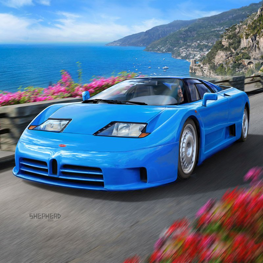 Revell Model Kit 1:24 Bugatti EB 110