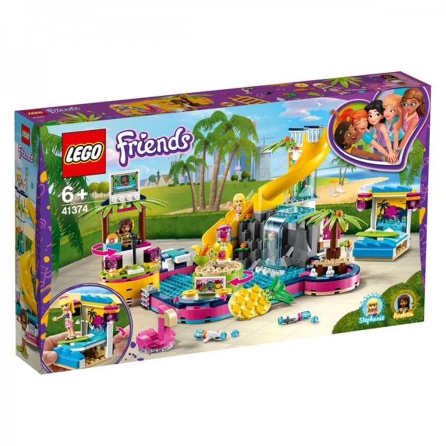 LEGO Friends Andreas Pool Party