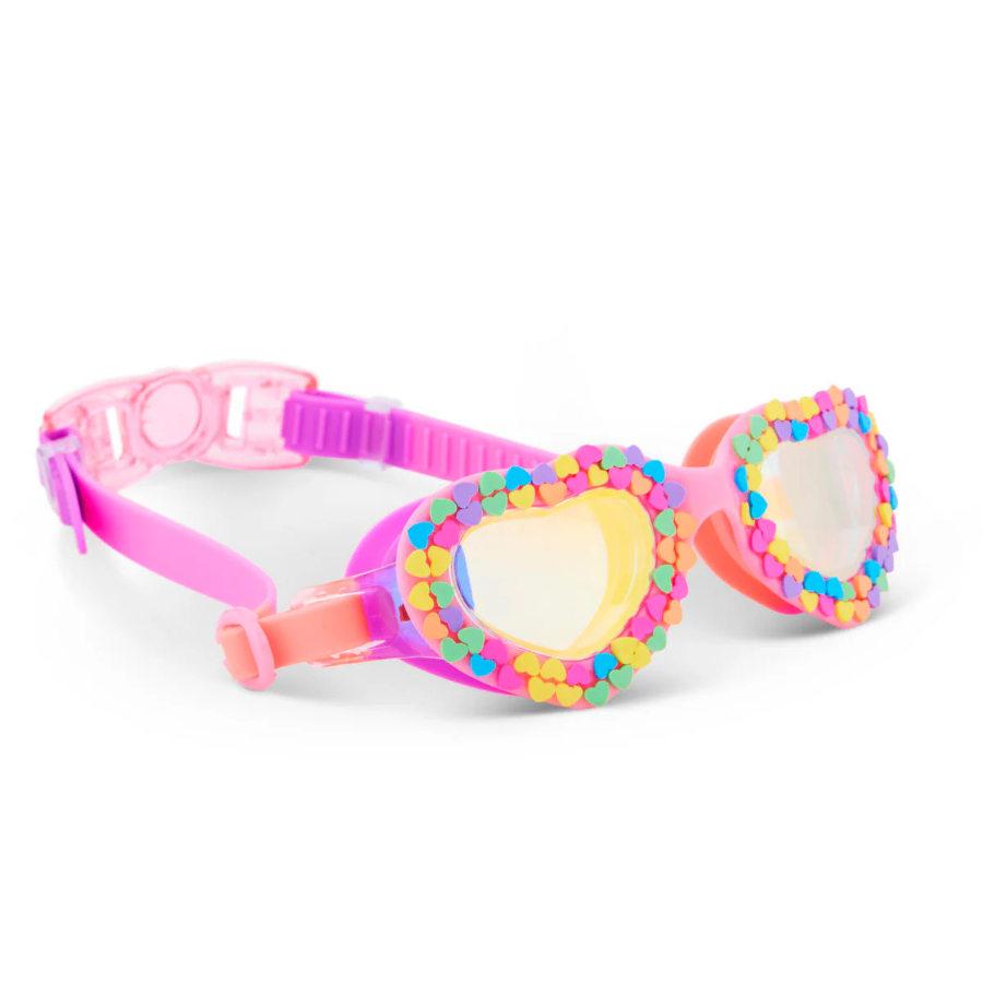 Bling2O G Confection Hearts Be True Pink Swimming Goggles