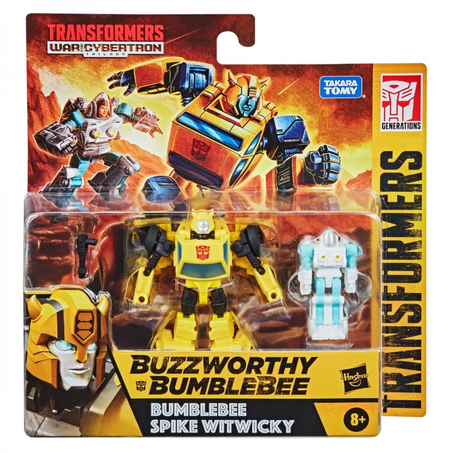 Transformers War For Cybertron Bumblebee & Spike