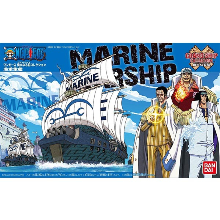 One Piece Model Kit Grand Ship Collection Marine Ship