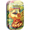 Pokemon TCG Scarlet & Violet Prismatic Evolutions Mini Tin Including 2 Booster Packs