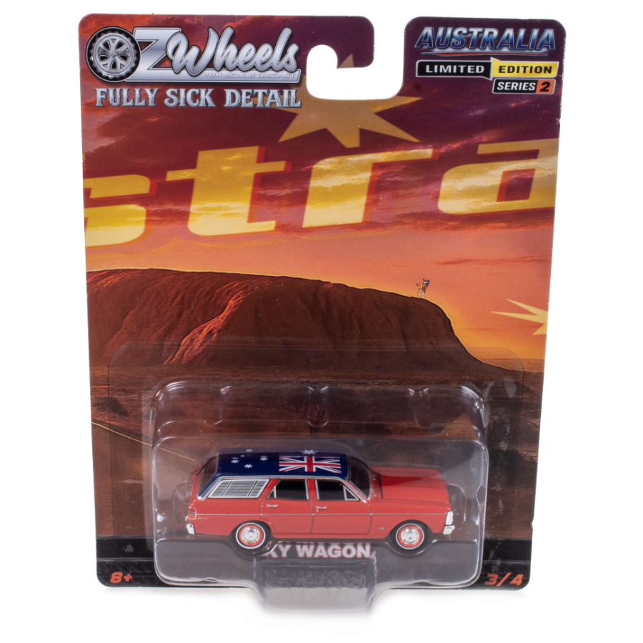 Oz Wheels Diecast 1:64 Fully Sick Detail Australia Day Assorted
