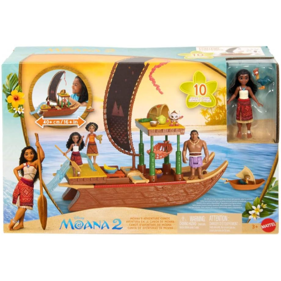 Disney Princess Moana 2 Moanas Adventure Canoe