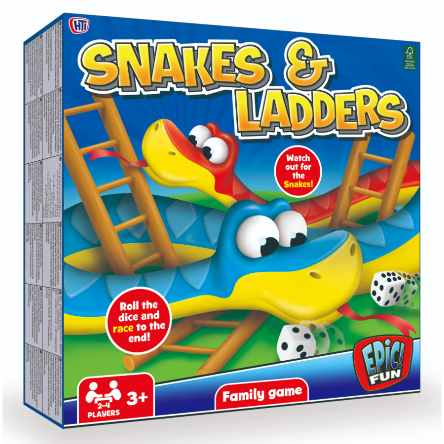 Epic Games Snakes & Ladders Game