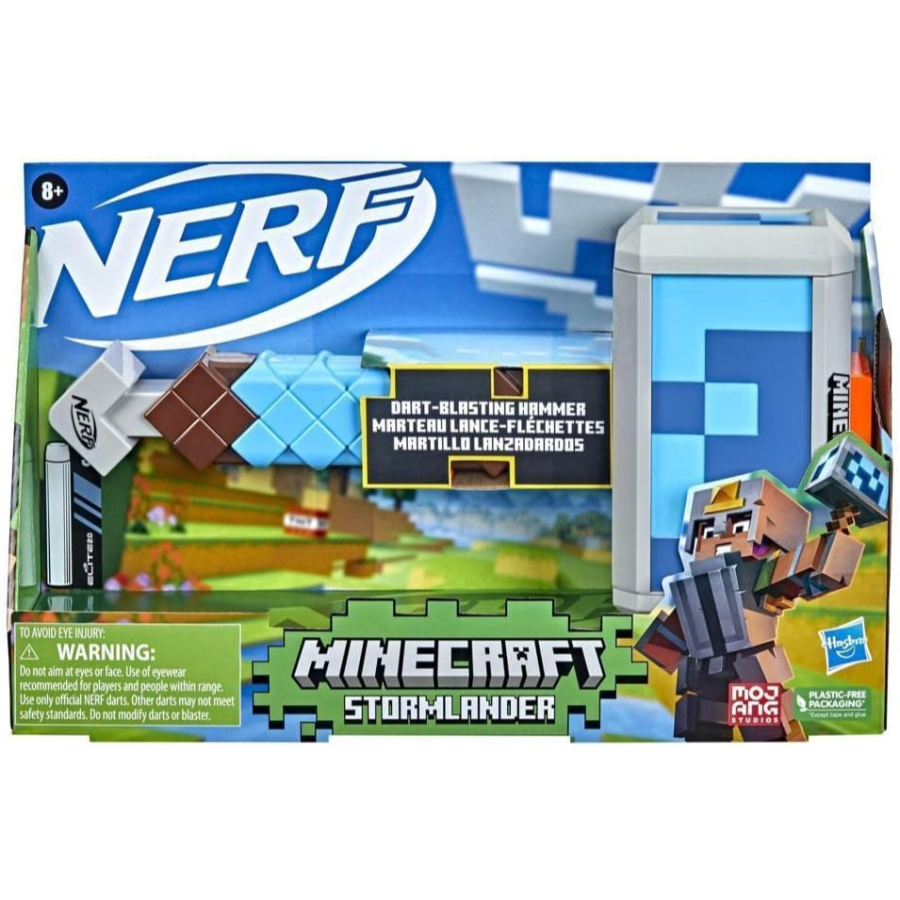 Nerf Minecraft Stormlander Dart Blaster