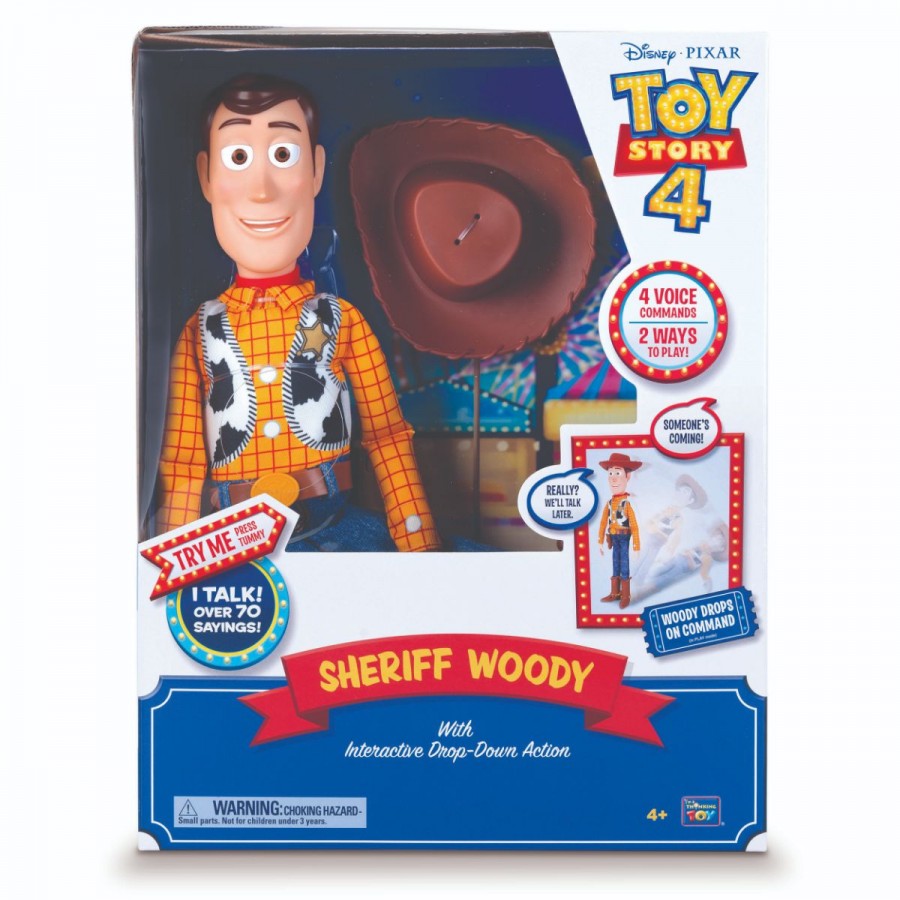 Toy Story 4 Feature Talking Sheriff Woody
