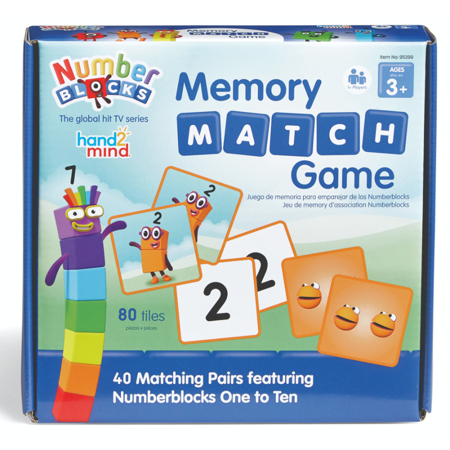 Numberblocks Memory Match Game