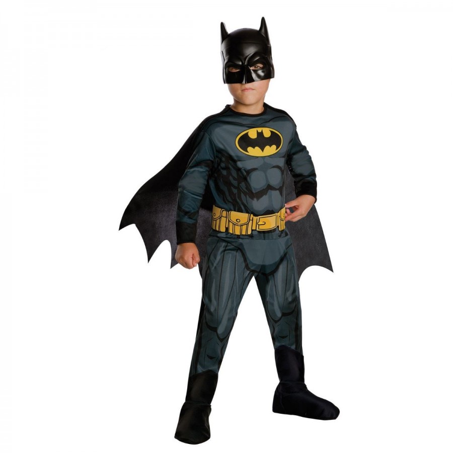 Batman Kids Dress Up Costume Size 3-5