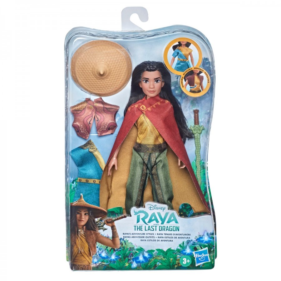 Disney Princess Raya & The Last Dragon Rayas Adventure Styles Doll
