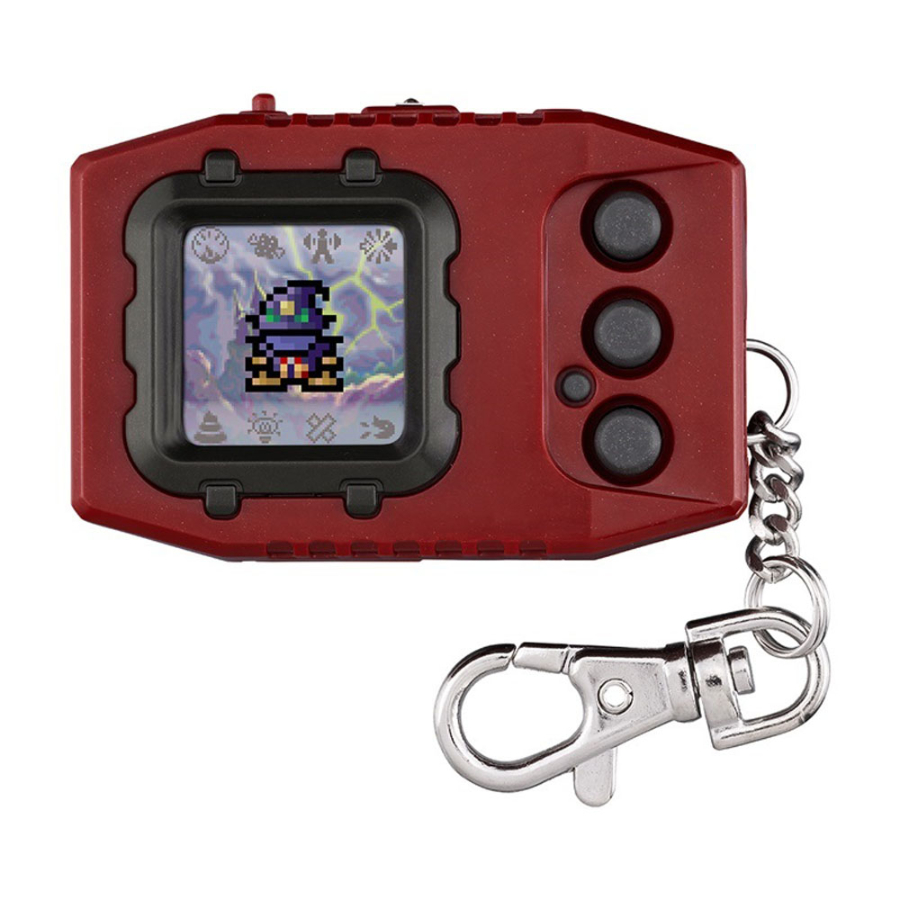 Digimon Pendulum Colour Nightmare Soldiers Original Red Black