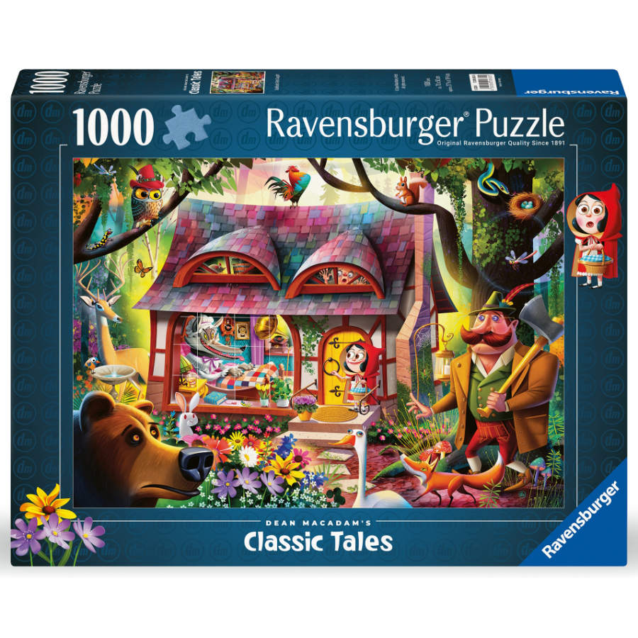 Ravensburger Puzzle 1000 Piece Come In Red Riding Hood SF