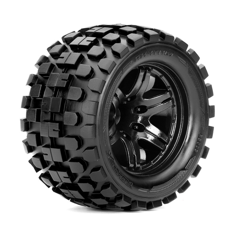 Roapex RC Wheels & Tyres 1:10 Monster Truck Rhythm