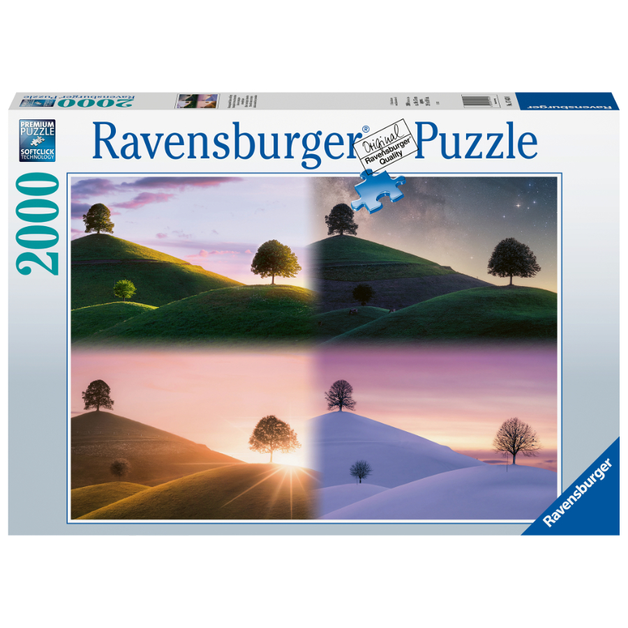 Ravensburger Puzzle 2000 Piece Seasons Illustration